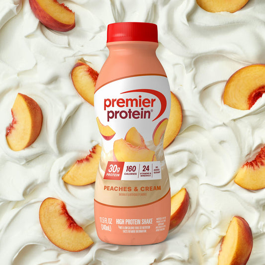Peaches & Cream Protein Shake - 12PACK (11.5 Fl Oz)